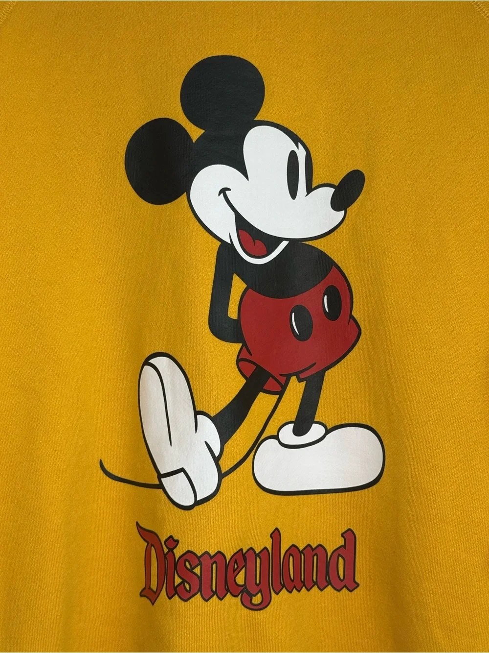 NEW Disneyland ResortClassic Mickey Mouse Crewneck Sweatshirt Adult Size Large - Picture 5 of 6